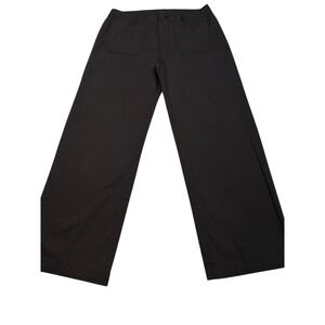 Social Standard by Sanctuary Women's Black Wide Leg Cropped Pants Size‎ 2